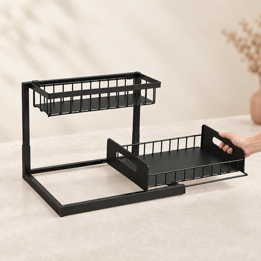 Serene Living organiser with corrected hand placement